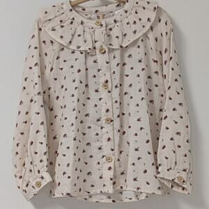 NWT Zara Floral Blouse | Girls 2-3T